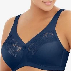 Glamorise Women's Full Figure Plus Size MagicLift Wirefree Minimizer Support Bra