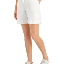 Karen Scott Pull-On Knit Shorts, Created For Macy's