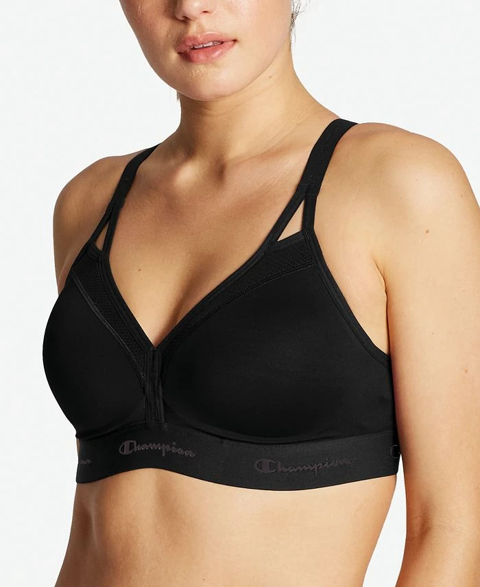 Champion The Curvy Strappy Medium Support Sports Bra B1091, Online Only