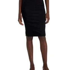 Alfani Women's Side-Slit Pencil Skirt, Created For Macy's