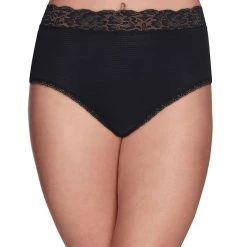 Vanity Fair® Lattering Lace Stretch Brief Underwear 13281, Also Available In Extended Sizes