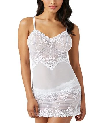 Wacoal Embrace Lace Sheer Chemise Lingerie Nightgown 814191 - Image 2