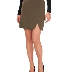 Vince Camuto Women's Notch-Hem Mini Skirt