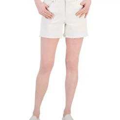 Style & Co Women's Distressed Frayed-Hem Shorts, Created For Macy's
