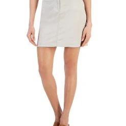 Karen Scott Women's Knit-Waistband Skort, Created For Macy's