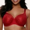 PARAMOUR Women's Lotus Embroidered Unlined Underwire Bra