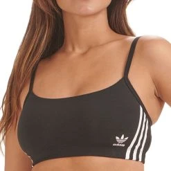 ADIDAS Women's 3-Stripes Scoop Bralette 4A4H00