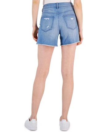 Style & Co Women's Mid Rise Raw-Hem Denim Cut-Off Shorts, Created For Macy's - Image 2