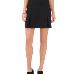 Vince Camuto Women's Inverted-Pleat-Front Mini Skirt