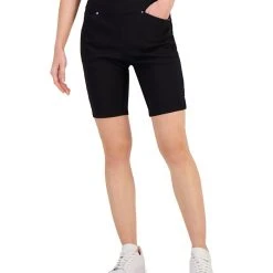 INC International Concepts Women's Mid Rise Pull-On Bermuda Shorts, Created For Macy's
