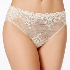 Wacoal Embrace Lace Hi Cut Embroidered Brief Underwear Lingerie 841191