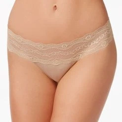 B.TEMPT'D B.adorable Lace-Waistband Thong Underwear 933182