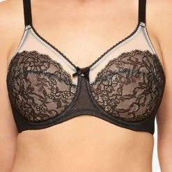 Wacoal Retro Chic Full-Figure Underwire Bra 855186, Up To I Cup